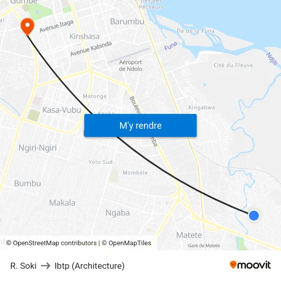 R. Soki to Ibtp (Architecture) map