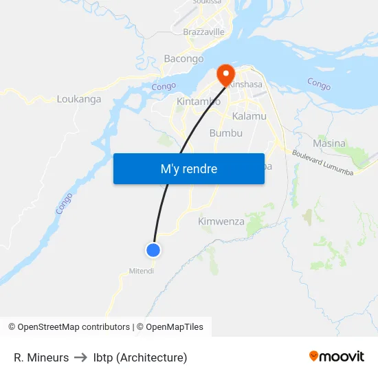 R. Mineurs to Ibtp (Architecture) map
