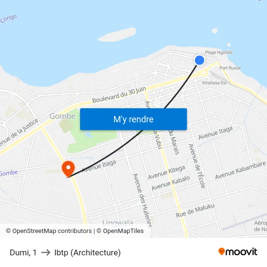 Dumi, 1 to Ibtp (Architecture) map