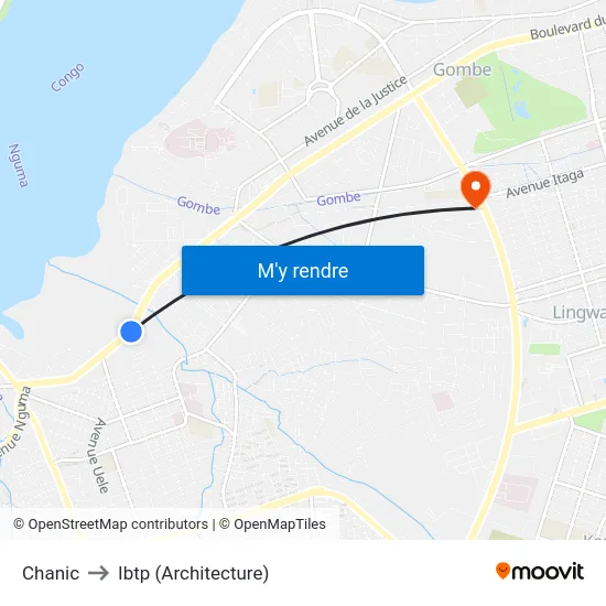 Chanic to Ibtp (Architecture) map