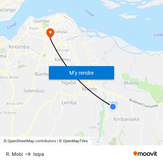 R. Mobi to Isipa map