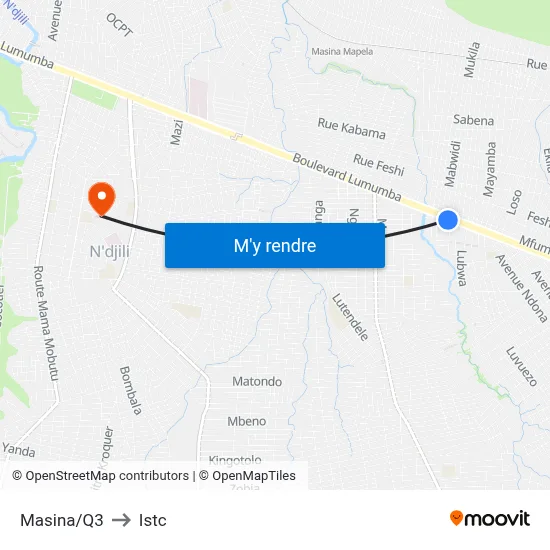Masina/Q3 to Istc map