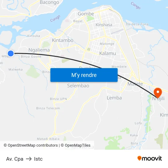 Av. Cpa to Istc map
