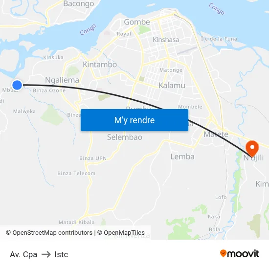 Av. Cpa to Istc map
