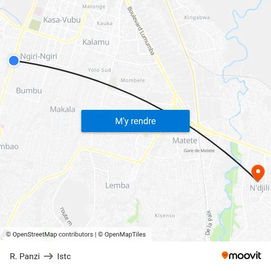 R. Panzi to Istc map