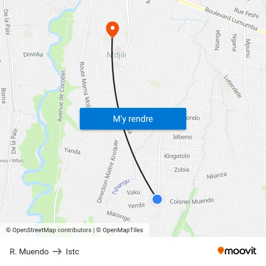 R. Muendo to Istc map