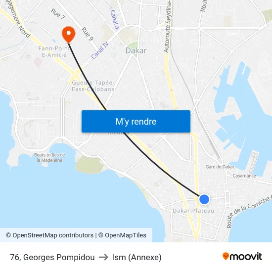 76, Georges Pompidou to Ism (Annexe) map