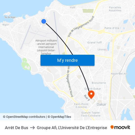 Arrêt De Bus to Groupe Afi, L'Université De L'Entreprise map