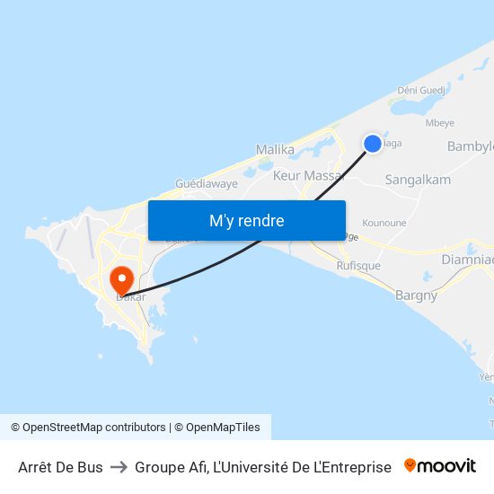 Arrêt De Bus to Groupe Afi, L'Université De L'Entreprise map