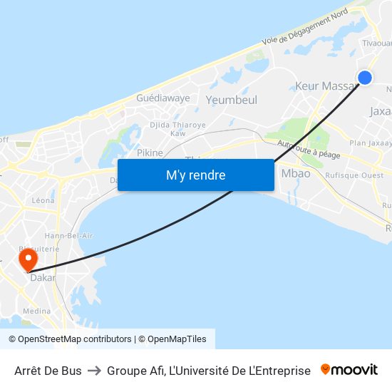 Arrêt De Bus to Groupe Afi, L'Université De L'Entreprise map