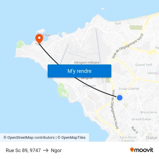 Rue Sc 89, 9747 to Ngor map