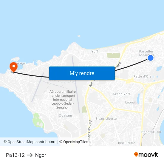 Pa13-12 to Ngor map