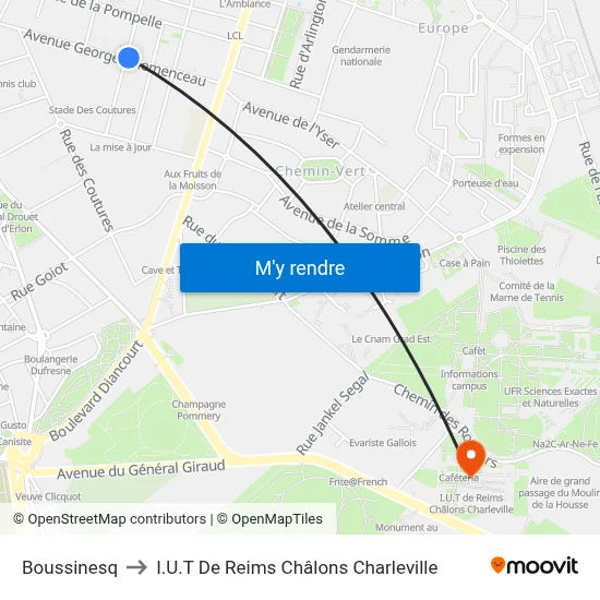 Boussinesq to I.U.T De Reims Châlons Charleville map