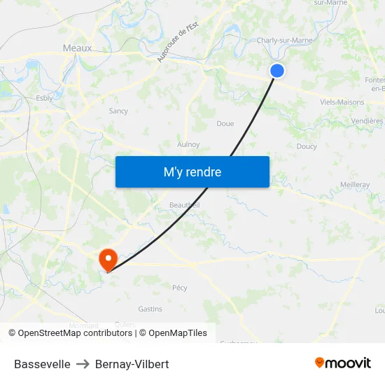 Bassevelle to Bernay-Vilbert map