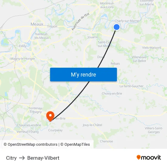 Citry to Bernay-Vilbert map