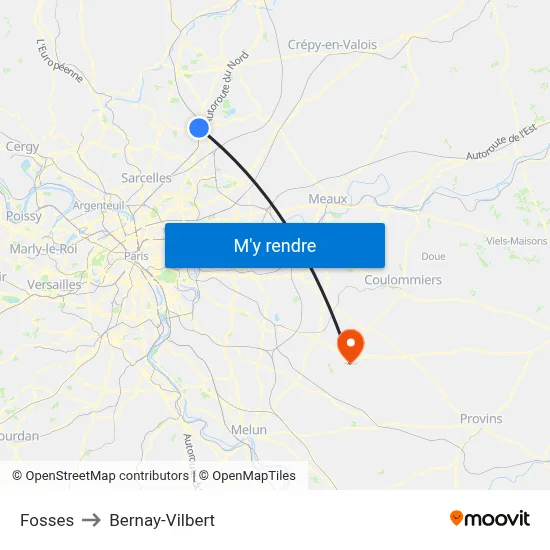 Fosses to Bernay-Vilbert map