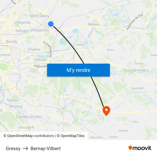Gressy to Bernay-Vilbert map