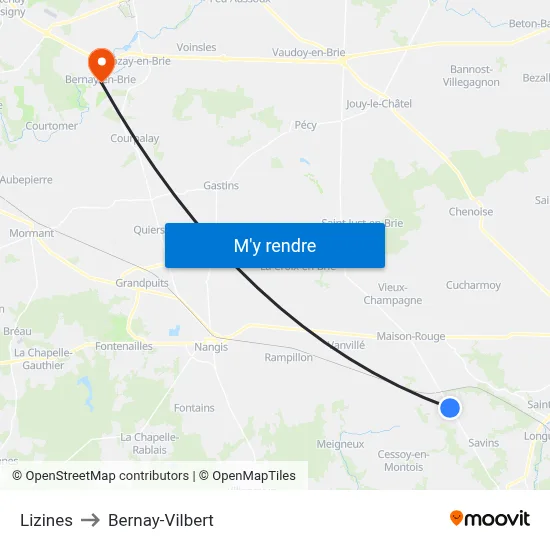Lizines to Bernay-Vilbert map