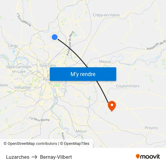 Luzarches to Bernay-Vilbert map
