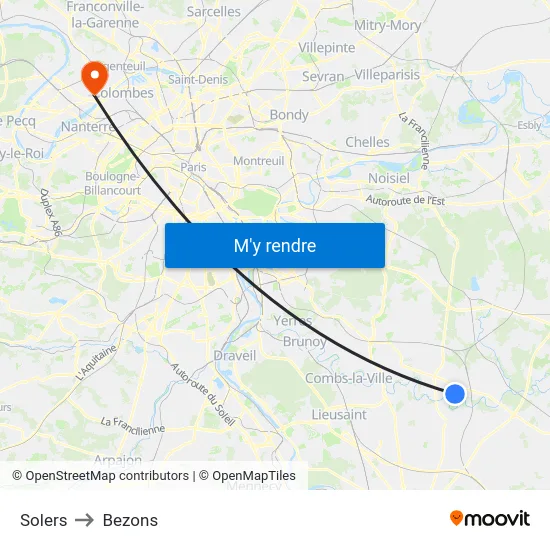 Solers to Bezons map