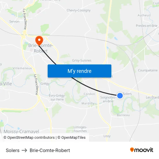 Solers to Brie-Comte-Robert map