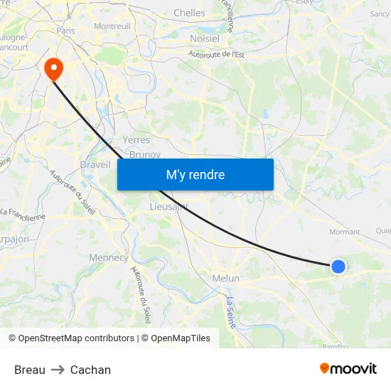 Breau to Cachan map