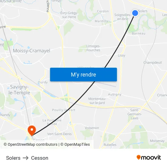 Solers to Cesson map