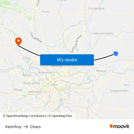 Varinfroy to Chars map
