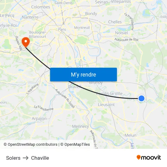 Solers to Chaville map