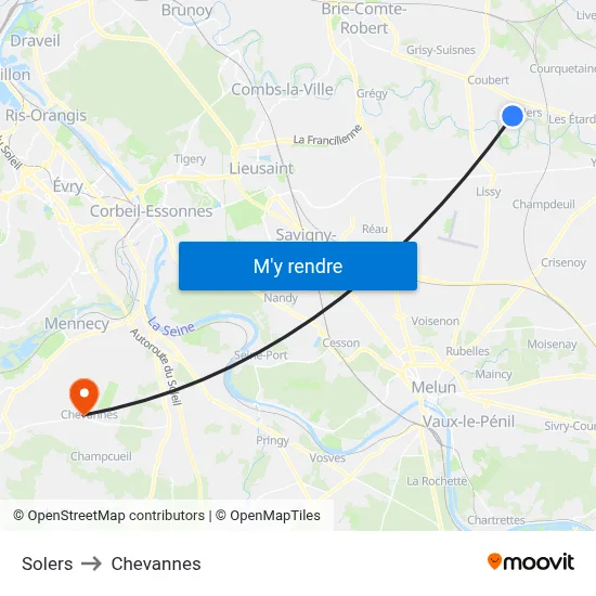 Solers to Chevannes map