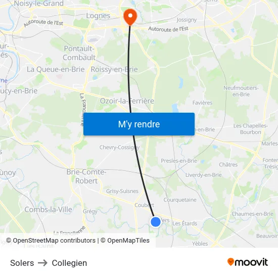 Solers to Collegien map