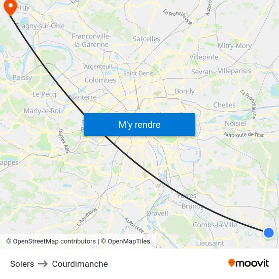 Solers to Courdimanche map