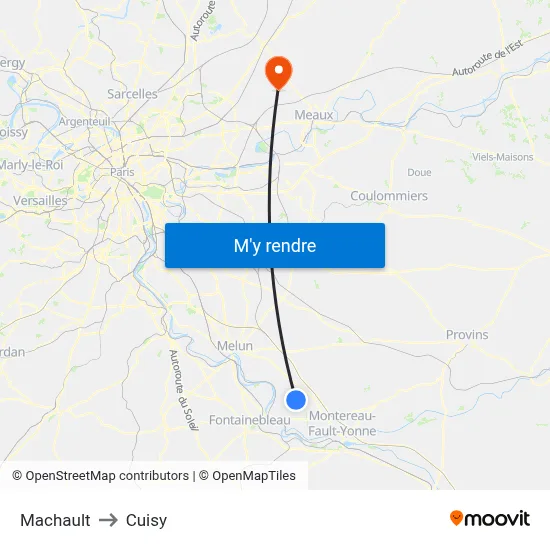 Machault to Cuisy map