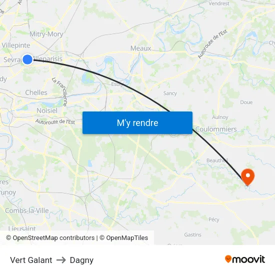 Vert Galant to Dagny map