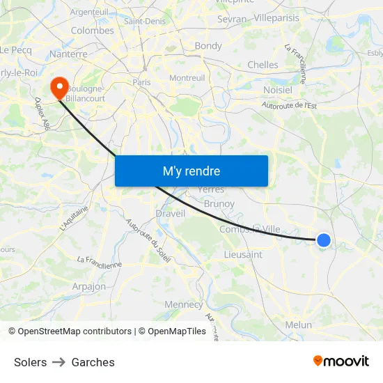 Solers to Garches map
