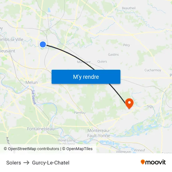 Solers to Gurcy-Le-Chatel map