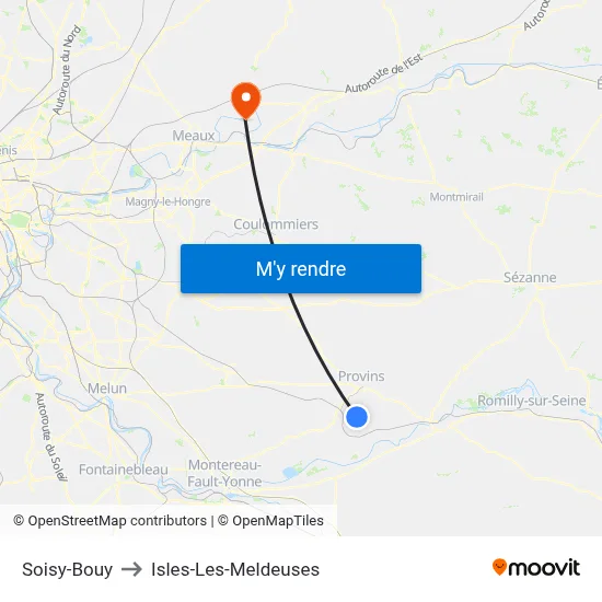 Soisy-Bouy to Isles-Les-Meldeuses map