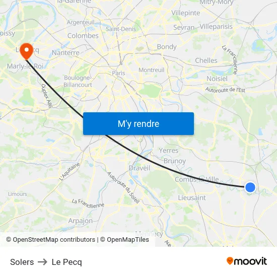 Solers to Le Pecq map