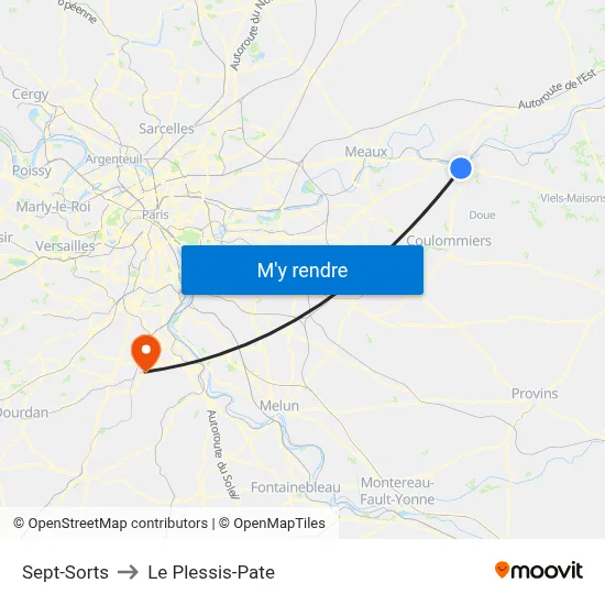Sept-Sorts to Le Plessis-Pate map