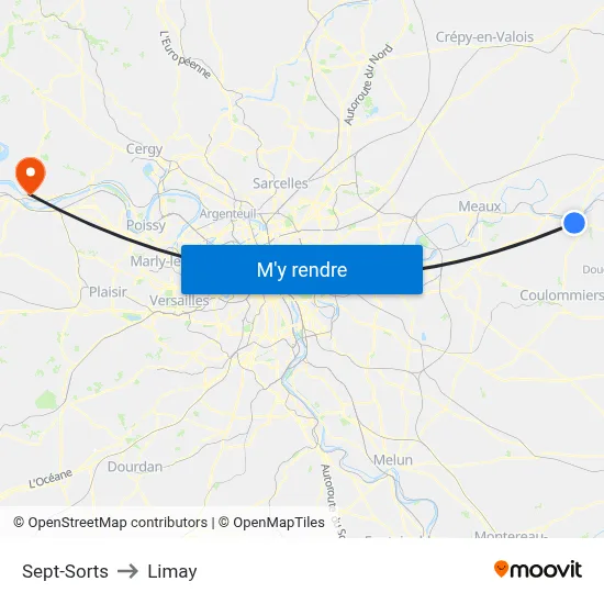 Sept-Sorts to Limay map