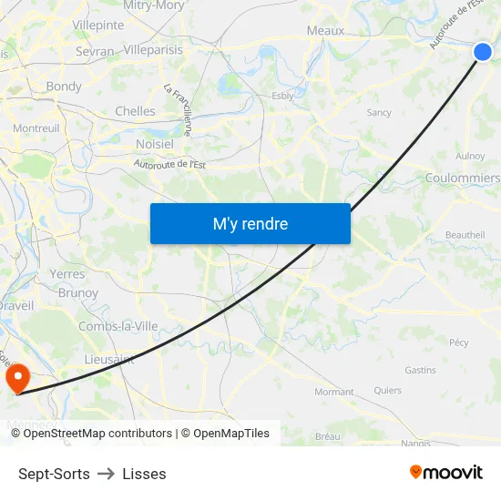 Sept-Sorts to Lisses map