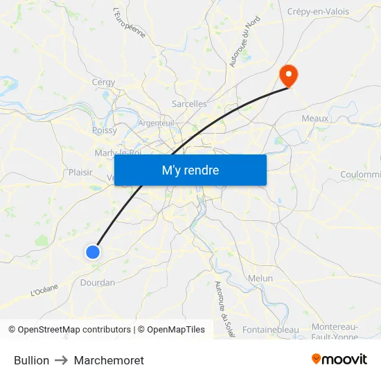 Bullion to Marchemoret map