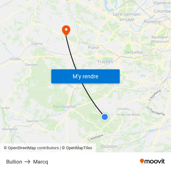 Bullion to Marcq map