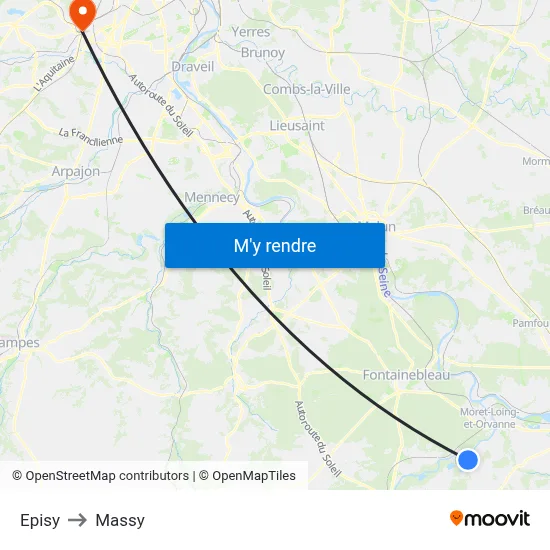 Episy to Massy map
