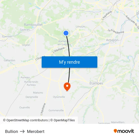 Bullion to Merobert map