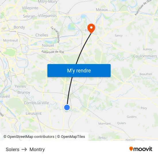Solers to Montry map