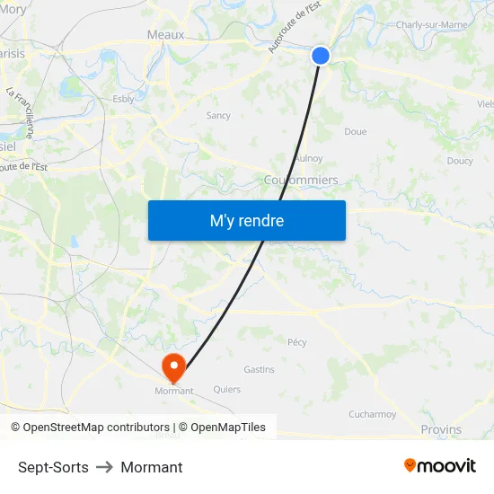 Sept-Sorts to Mormant map