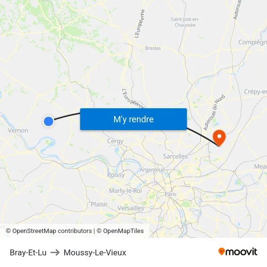 Bray-Et-Lu to Moussy-Le-Vieux map
