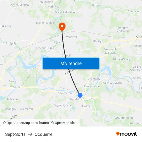 Sept-Sorts to Ocquerre map