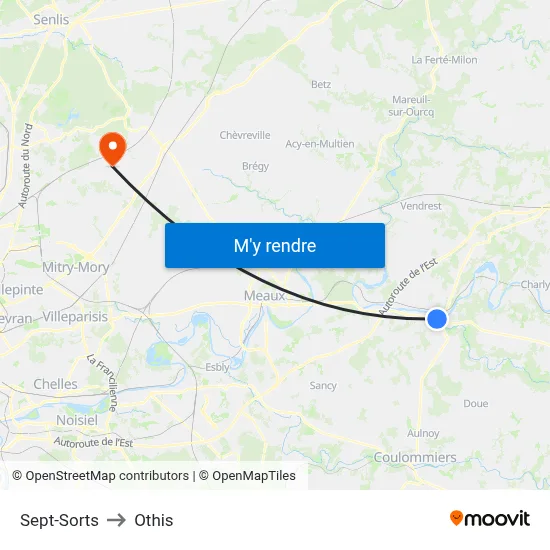 Sept-Sorts to Othis map